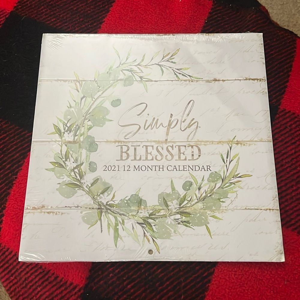 NWT 2021 simply blessed Calendar